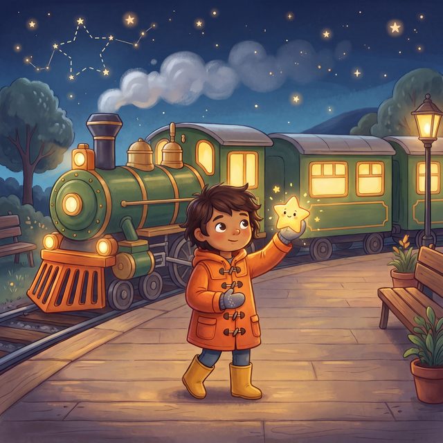 Front cover of Book 1, The Station of Falling Stars