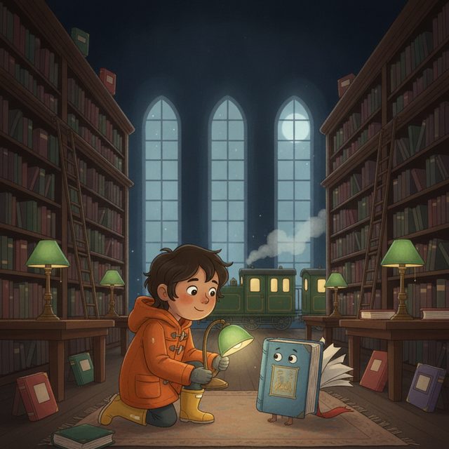 Front cover illustration of The Library of Unfinished Stories