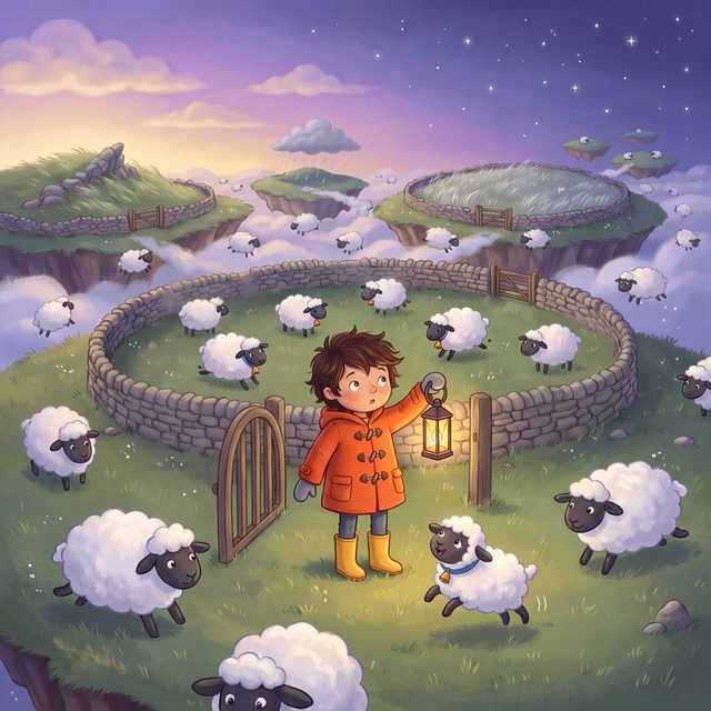 Front cover illustration of The Cloud Shepherd's Flock