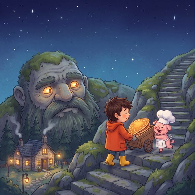 Front cover illustration of The Giant’s Breakfast