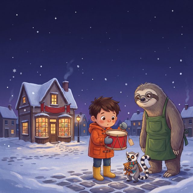 Front cover illustration of The Toy Maker’s Midnight Sale